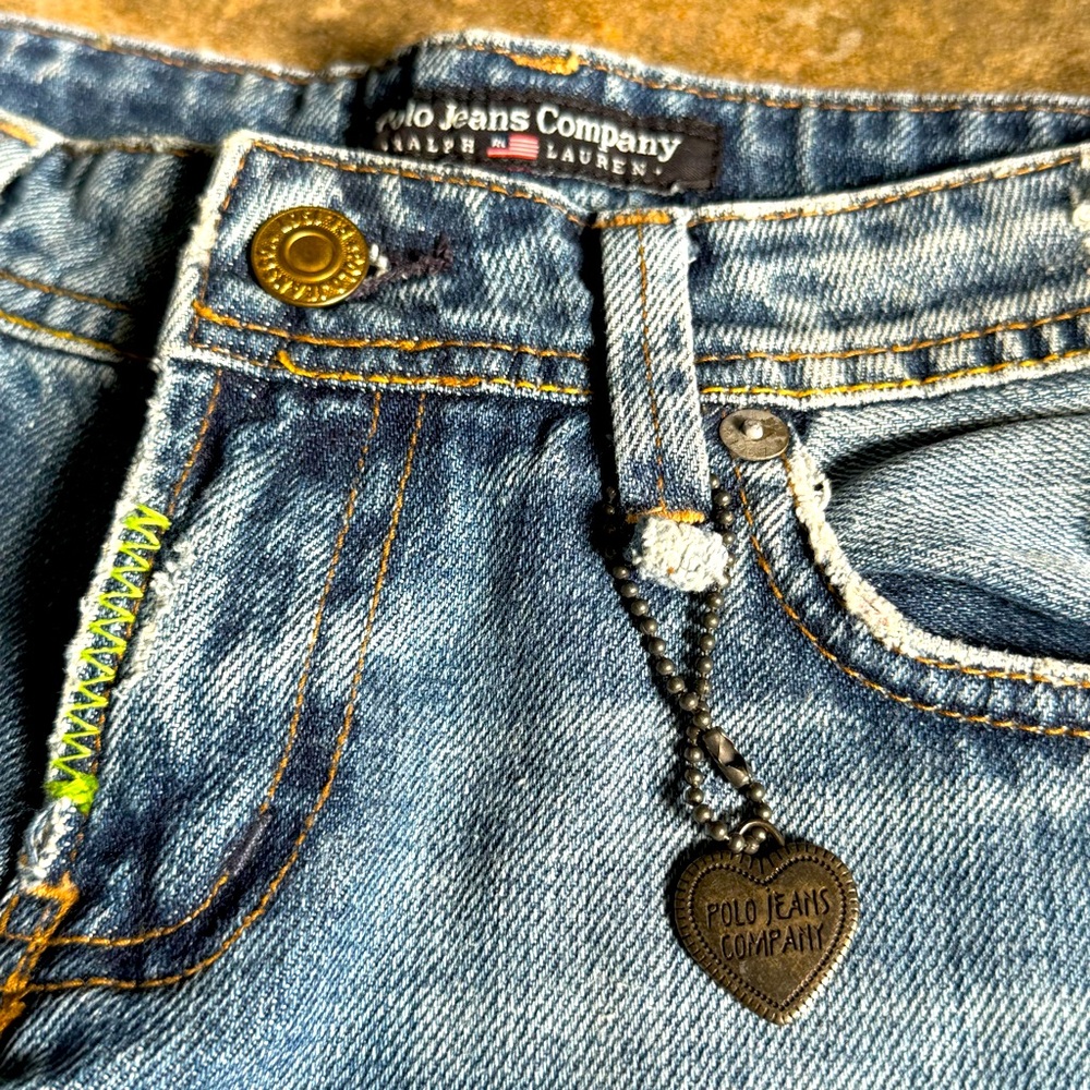 Polo Jeans American Poet Jeans with cute design. Size 26. New with the tags.